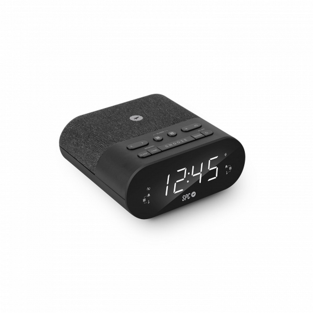 RADIO RELOJ SPC FRODI 4587N Qi USB FM