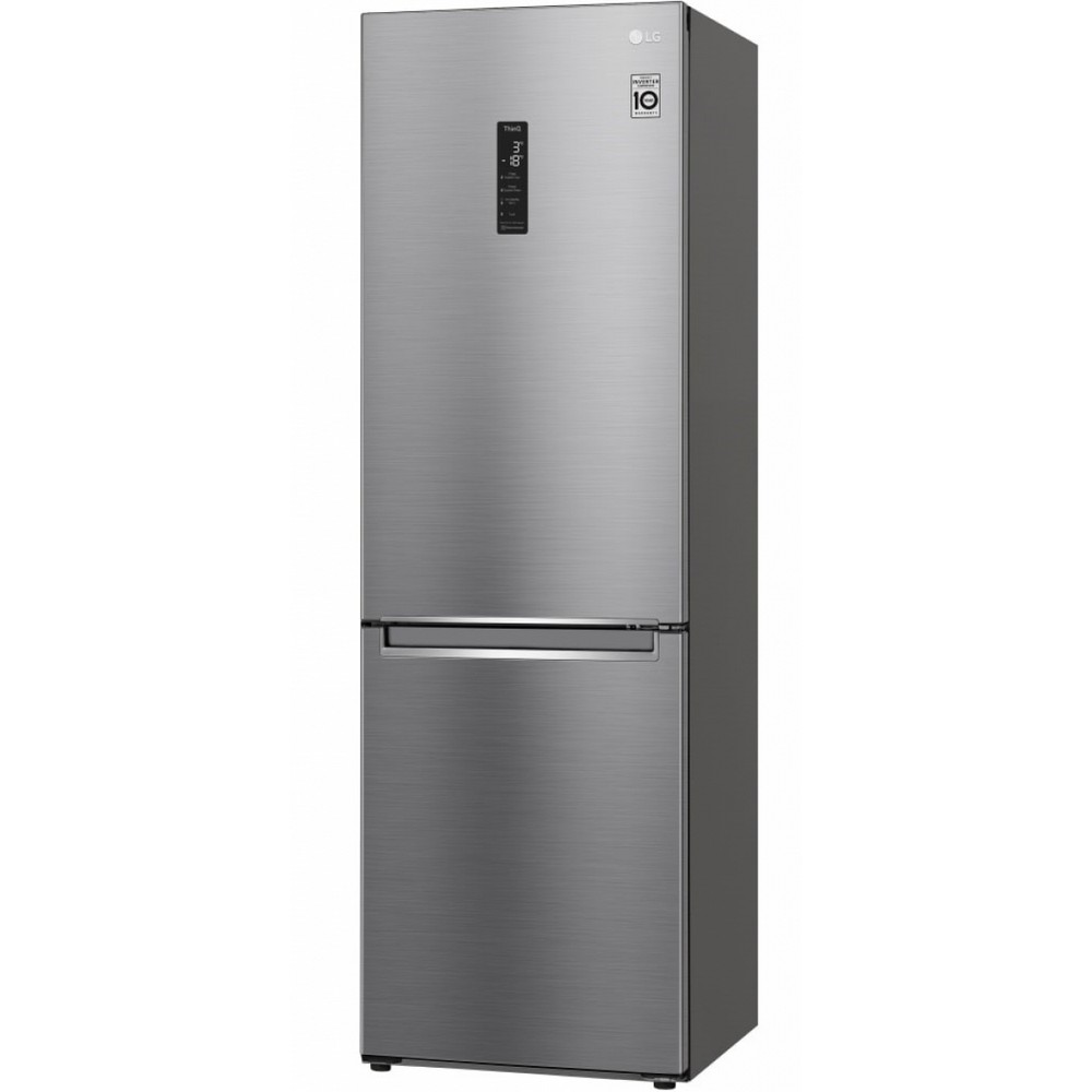 FRIGORIFICO COMBI NO FROST INOX LG GBB71PZDMN