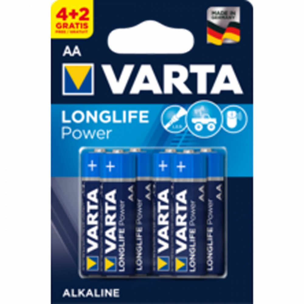 PILA VARTA 490621436 LR6 AA 4+2 LONGLIFE EXT 1 BLI - Ítem