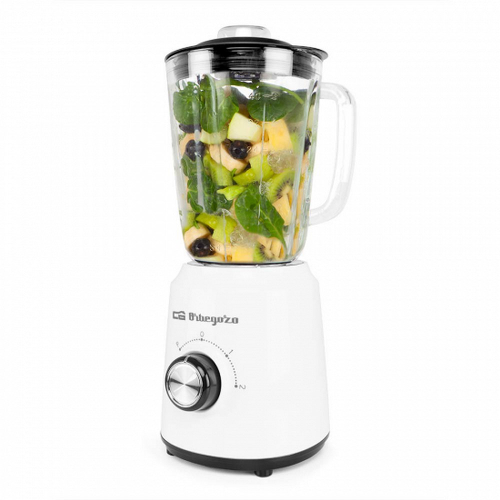 BATIDORA DE VASO ORBEGOZO BV5040 500W V/C BLANCA