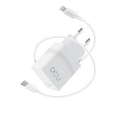 CARGADOR DCU 1XUSB C DE 20W + CABLE LIGHTNING 1M