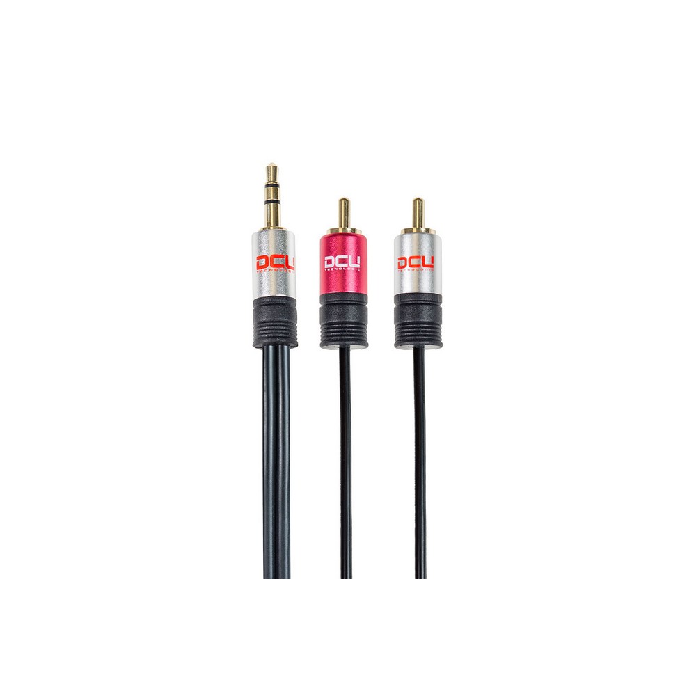 CONEXION DCU JACK 3,5 ST. M - 2 RCA M 1M