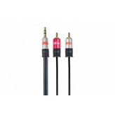 CONEXION DCU JACK 3,5 ST.M - 2 RCA M 3M