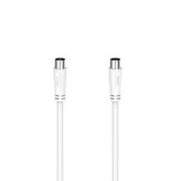 CABLE HAMA 00205045 ANTENA M-H 90DB 1.5M BLANCO