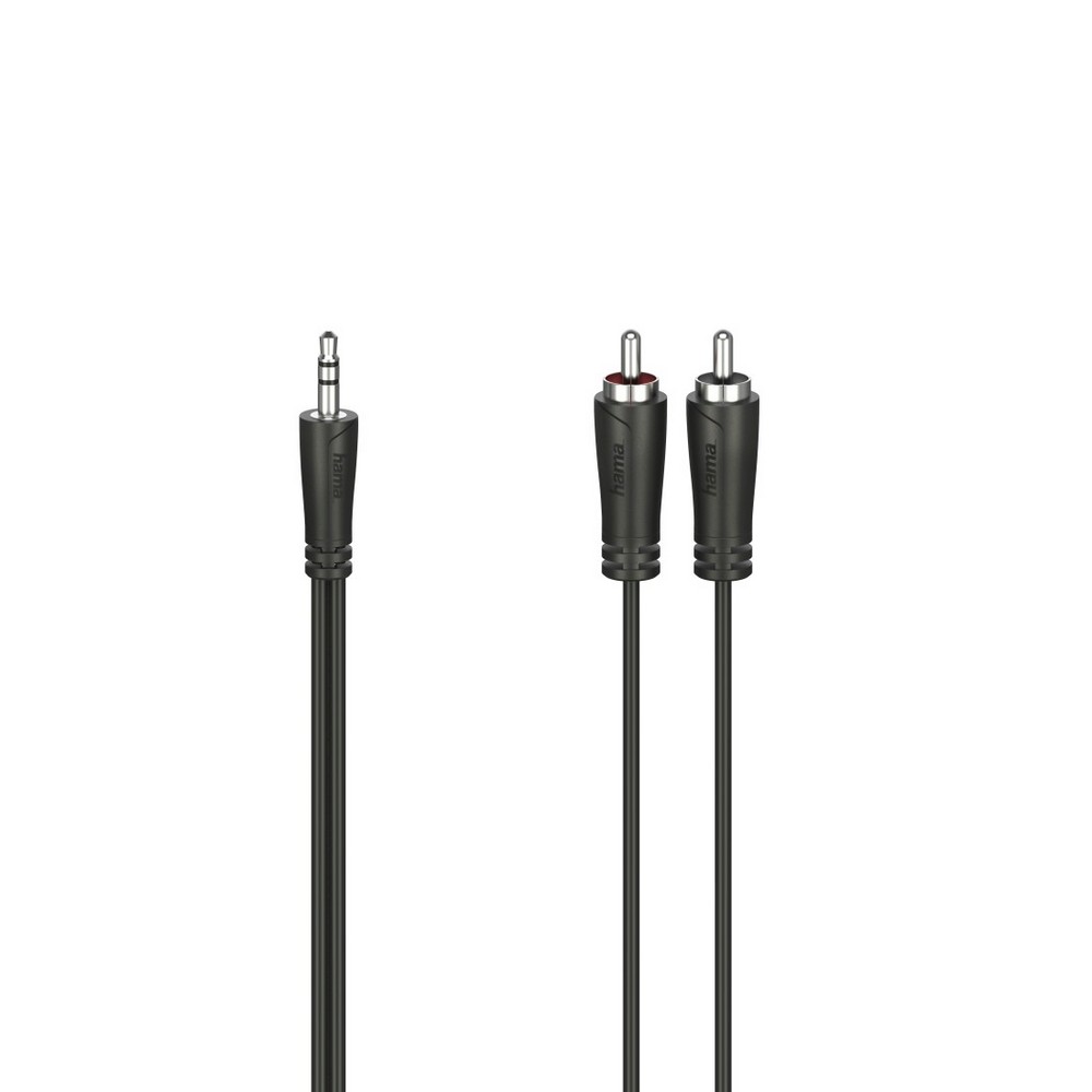 CABLE HAMA 00205110 1X JACK M a 2X RCA M 1,5M