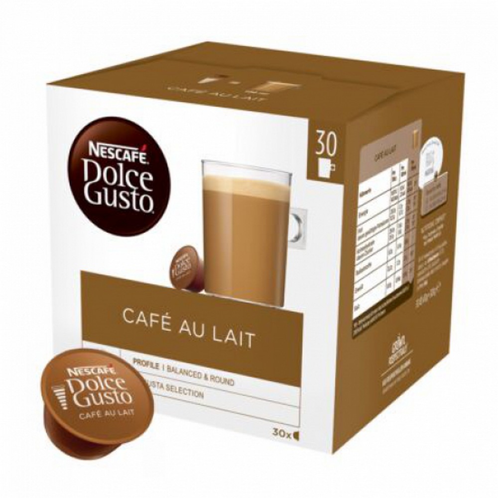 ESTUCHE DOLCE GUSTO CAFE AU LAIT 30CAP - Ítem