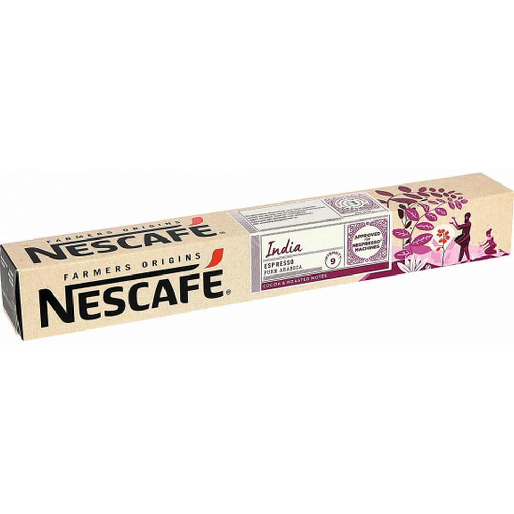 ESTUCHE NESPRESSO NESCAFE INDIA 10CAP