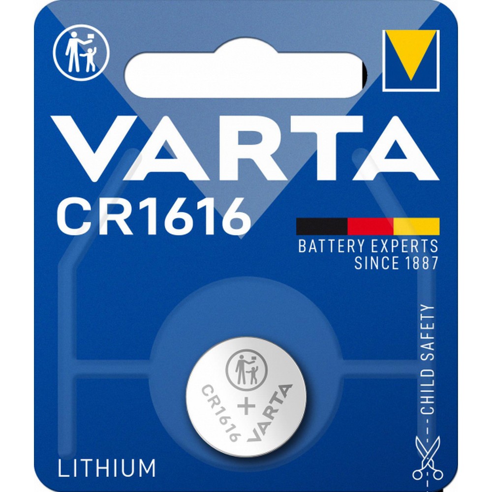 PILA VARTA CR1616 LITIO 3V 1 BLISTER - Ítem