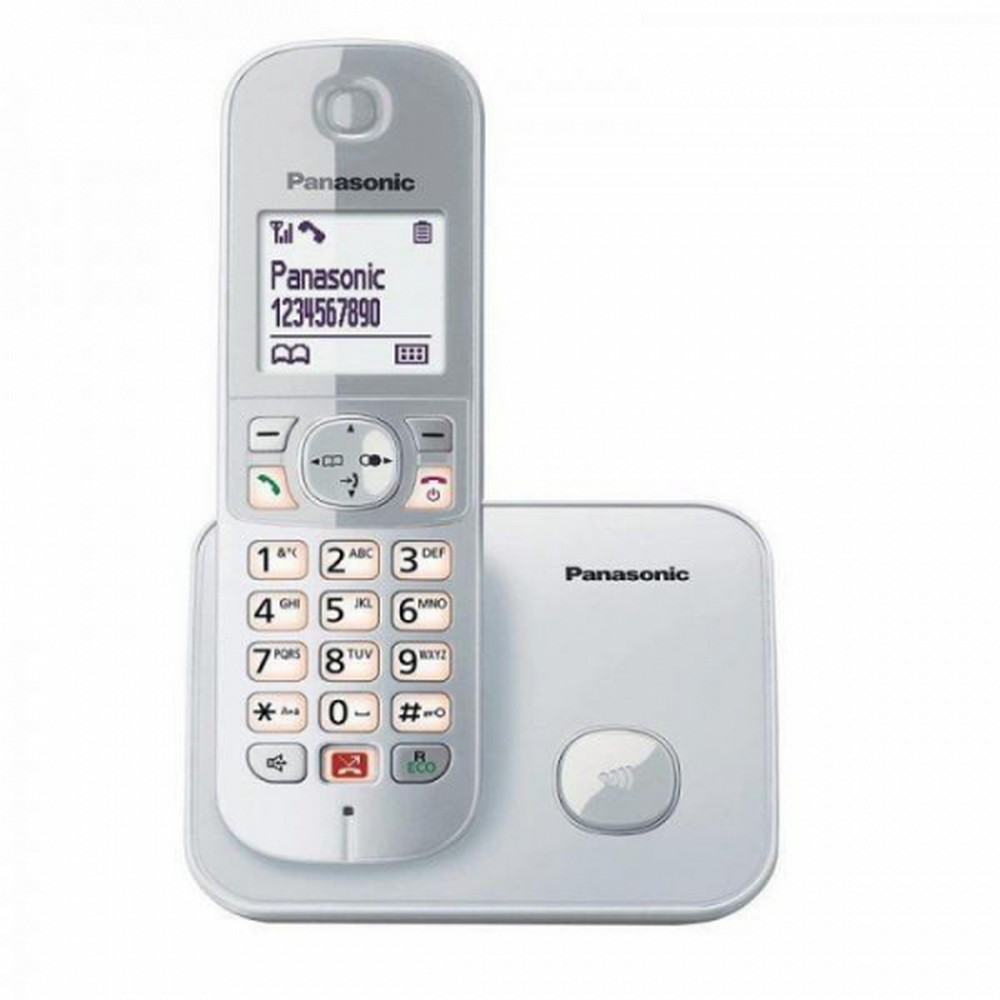 TELEFONO DECT PANASONIC KX-TG6851SPS SILVER