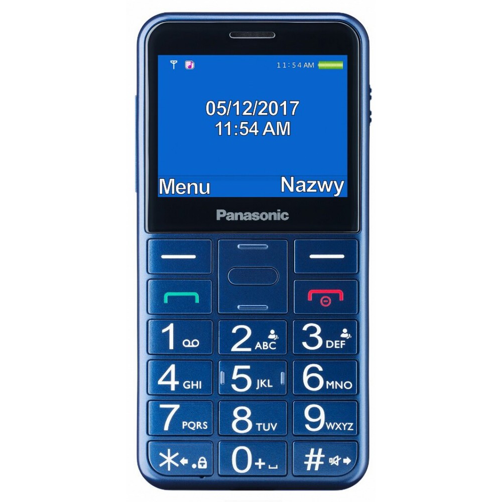 SENIORPHONE PANASONIC KX-TU155EXCN CON BASE AZU