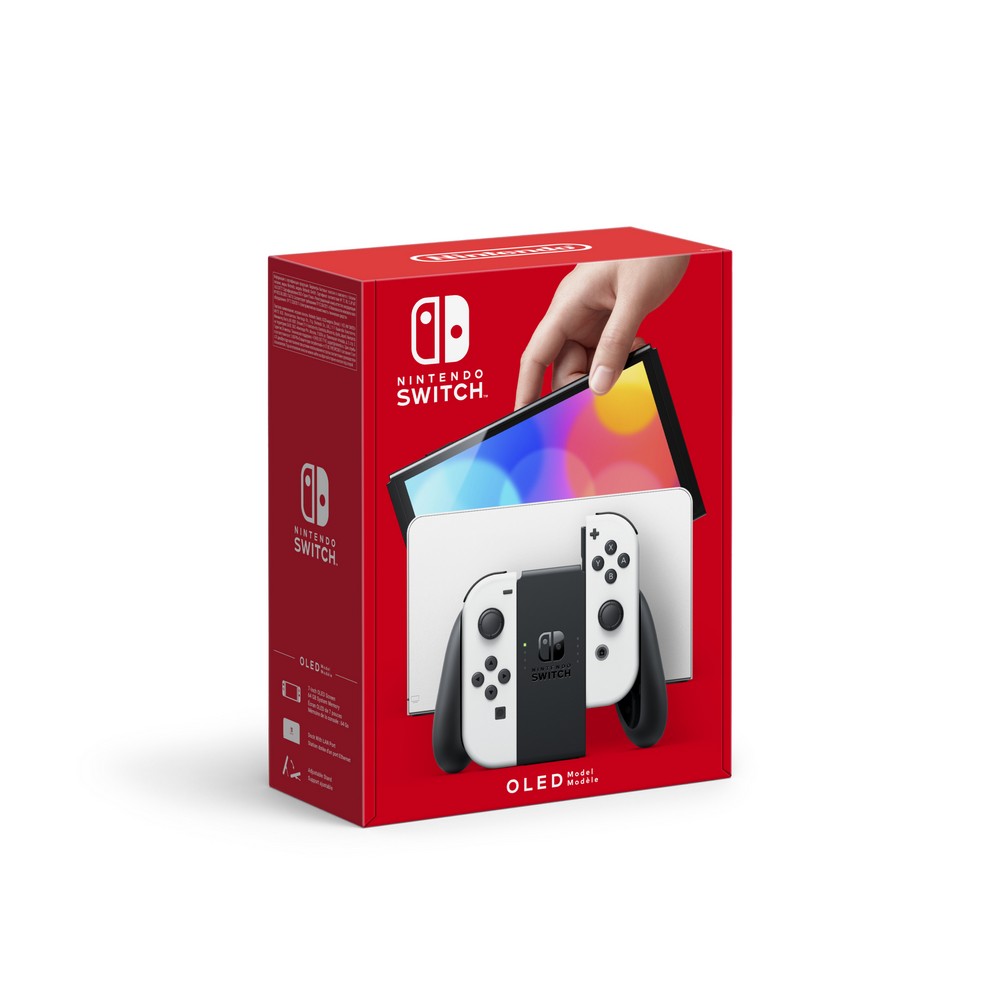 CONSOLA NINTENDO SWITCH OLED BLANCA