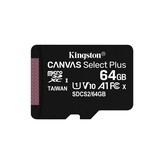 TARJETA DE MEMORIA KINGSTON MICRO SD 64GB ADAPTADOR