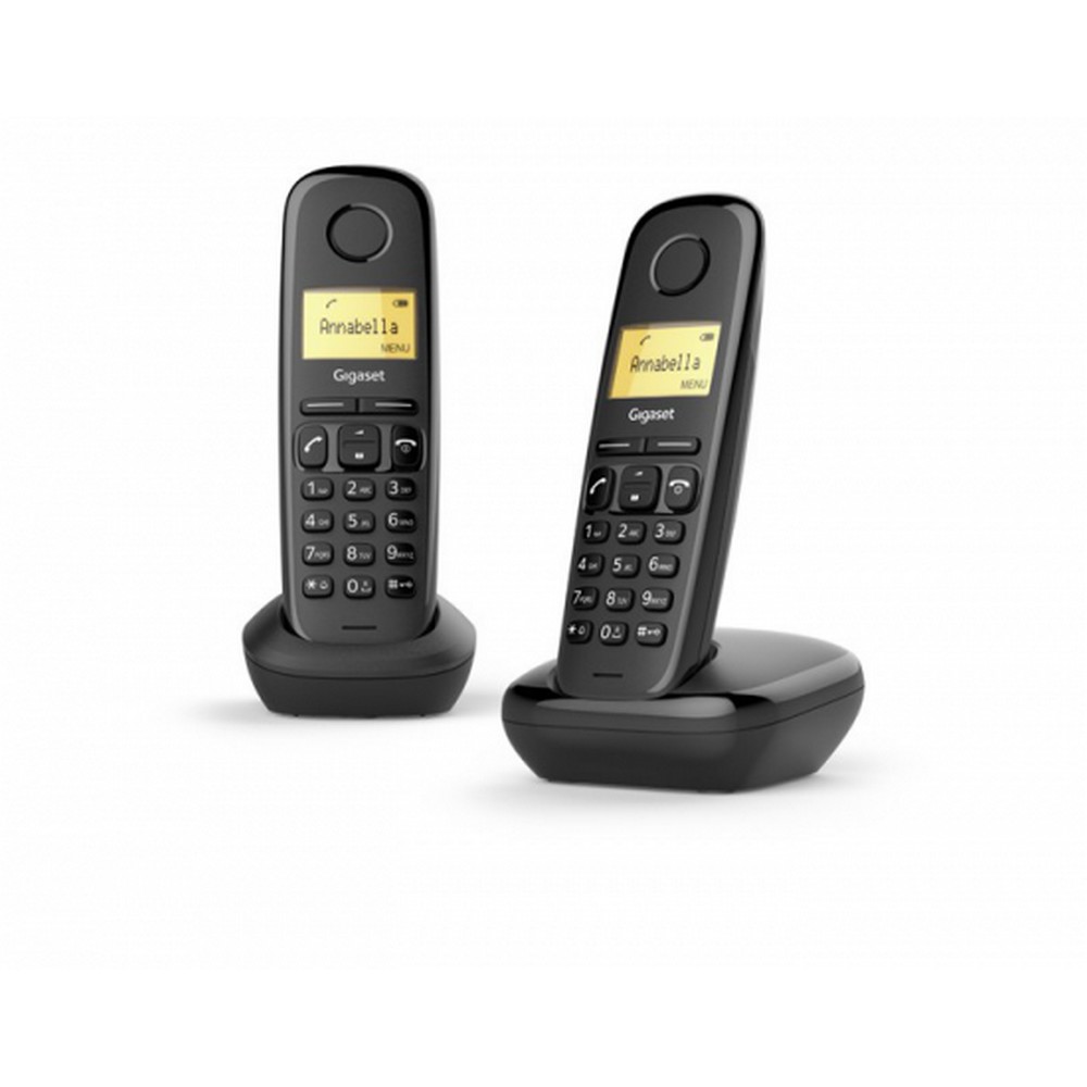 TELEFONO DECT GIGASET A170 BLACK DUO