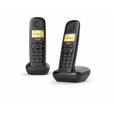 TELEFONO DECT GIGASET A170 BLACK DUO