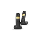 TELEFONO DECT GIGASET A270 BLACK DUO