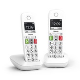 TELEFONO DECT GIGASET E290 DUO WHITE
