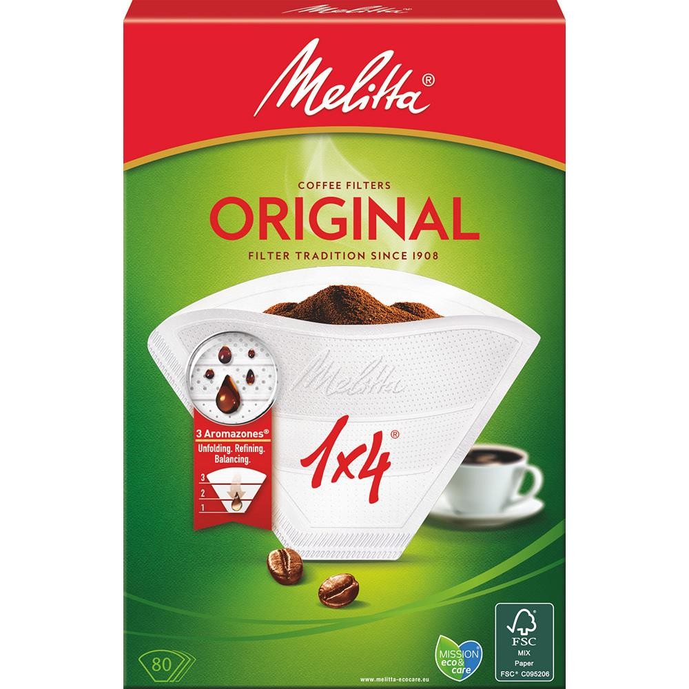 ACCESORIO FILTRO CAFE MELITTA 80 UNIDADES