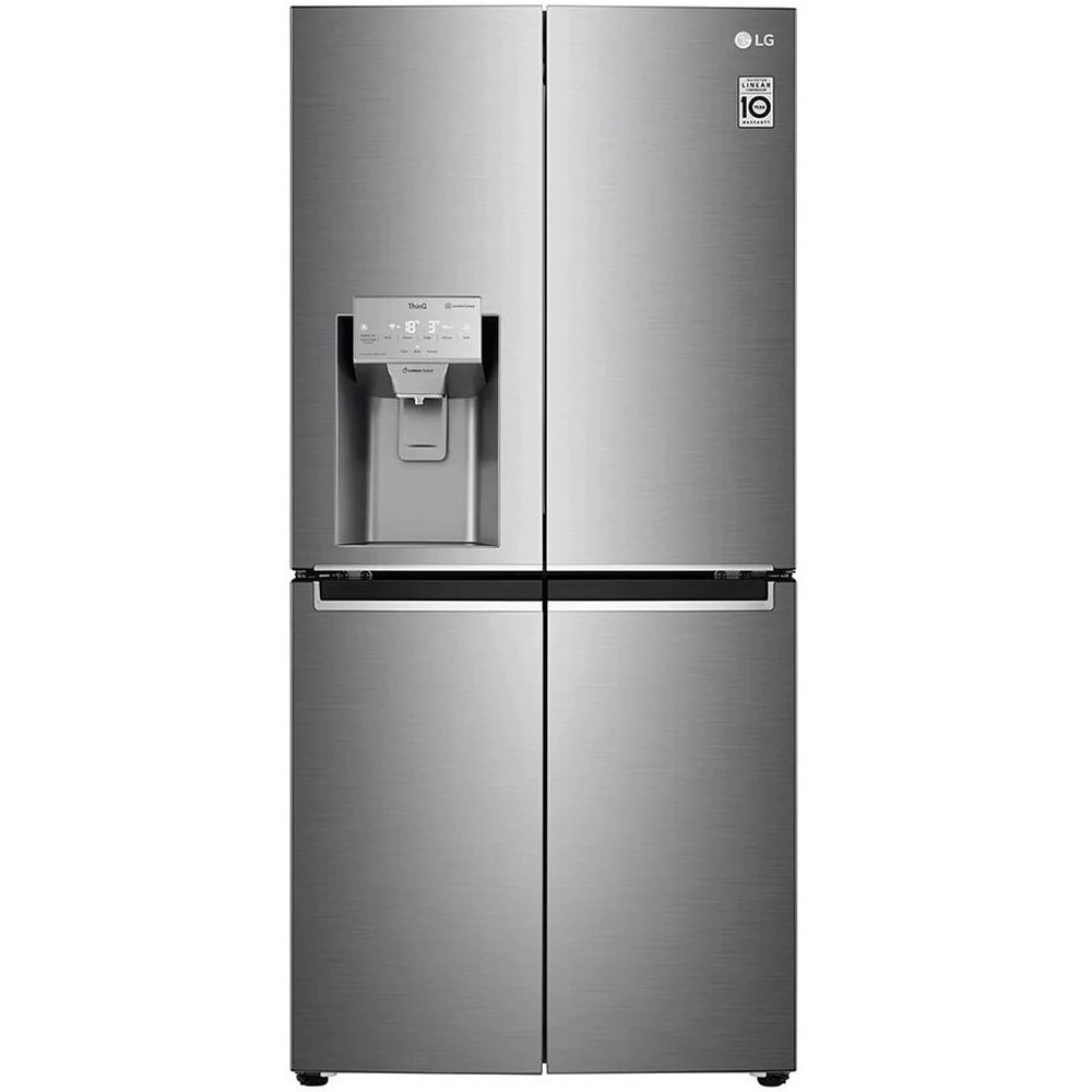 FRIGORIFICO SIDE BY SIDE NO FROST INOX 4 PUERTAS LG GML844PZ6F