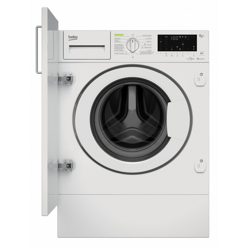 LAVADORA SECADORA INTEGRABLE 8 kg lavado y 5 kg secado con 1400 rpm BEKO HITV8734B0BTR - Ítem