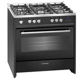 COCINA DE GAS NATURAL NEGRA 5 FUEGOS MEIRELES G910BL