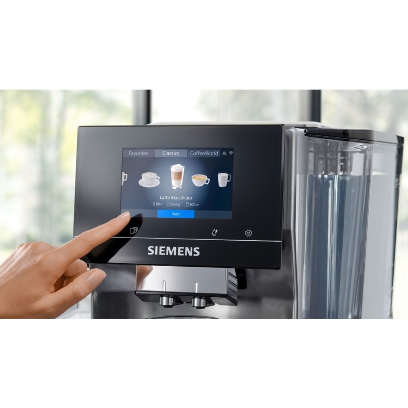 CAFETERA SUPERAUTOMATICA INOX CON HomeConect SIEMENS TQ715R03 - Ítem3