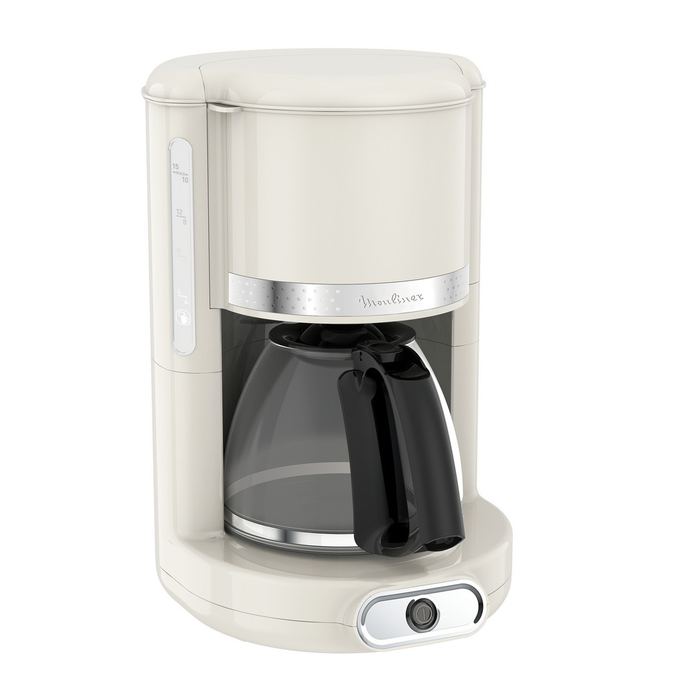 CAFETERA DE GOTEO MOULINEX FG381A10 SOLEIL 15T BLANCO