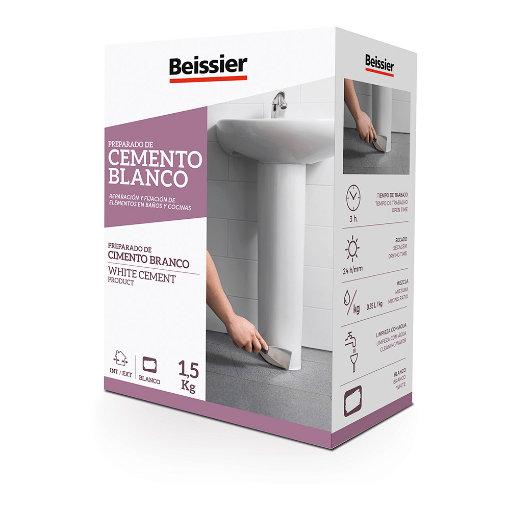 BEISSIER CEMENTO BLANCO 1,5kg 70163-002