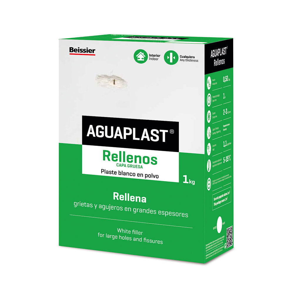 AGUAPLAST RELLENOS ESTUCHE 1kg (10UE)