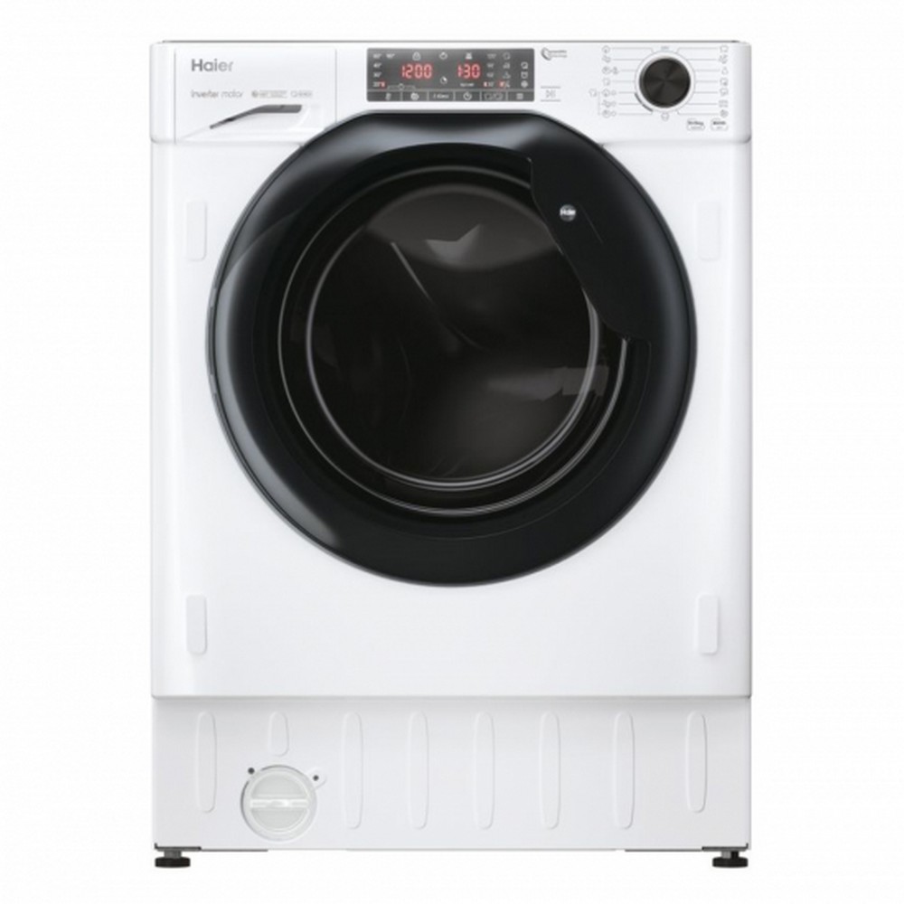 LAVADORA SECADORA INTEGRABLE 9 kg lavado y 5 kg secado HAIER HWDQ90B416FWBS