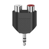 ADAPTADOR HAMA 00305039 ECO AUDIO 3,5 2RCA