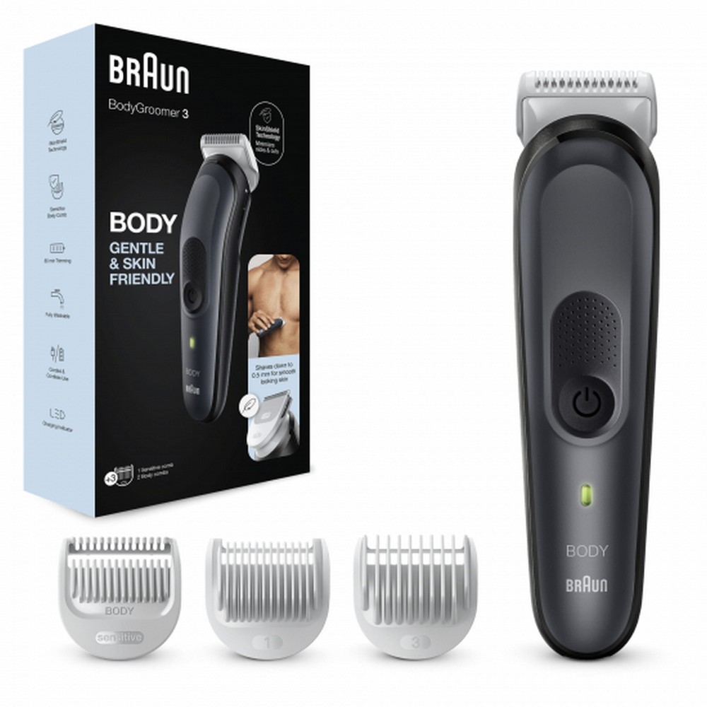 AFEITADORA CORPORAL BRAUN BG3340 BODYGROOM