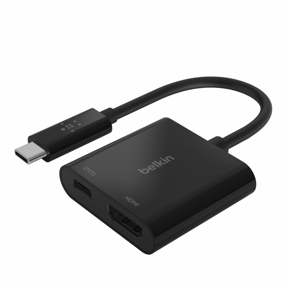 ADAPTADOR BELKIN AVC002BTBK DE USB-C A HDMI+CARGA