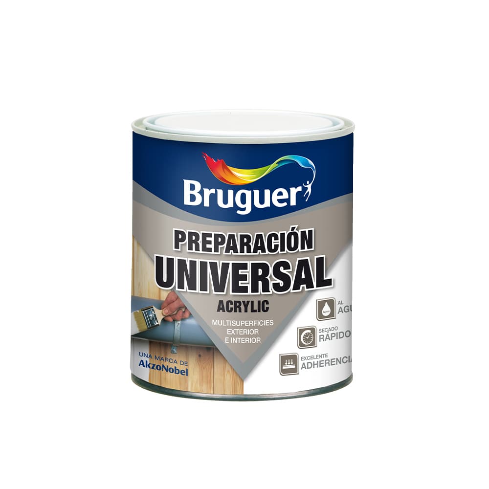 PREPARACION UNIVERSAL ACRYLIC BLANCO 0,25L 5120576 BRUGUER