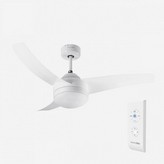 VENTILADOR TECHO U.BLUE MISTRAL 3042 106CM LUZ