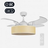 VENTILADOR TECHO U.BLUE JALOQUEWR 104CM DC LED PL