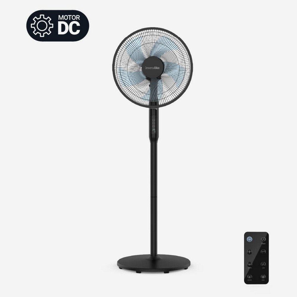 VENTILADOR DE PIE MOTOR DC UNIVERSAL BLUE ZERMATT 3025B