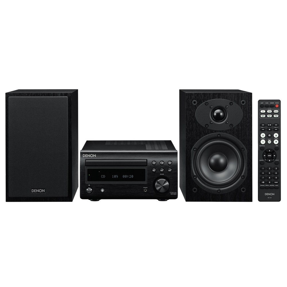 CADENA DENON D-M41DAB BLUETOOTH 30W NEGRO