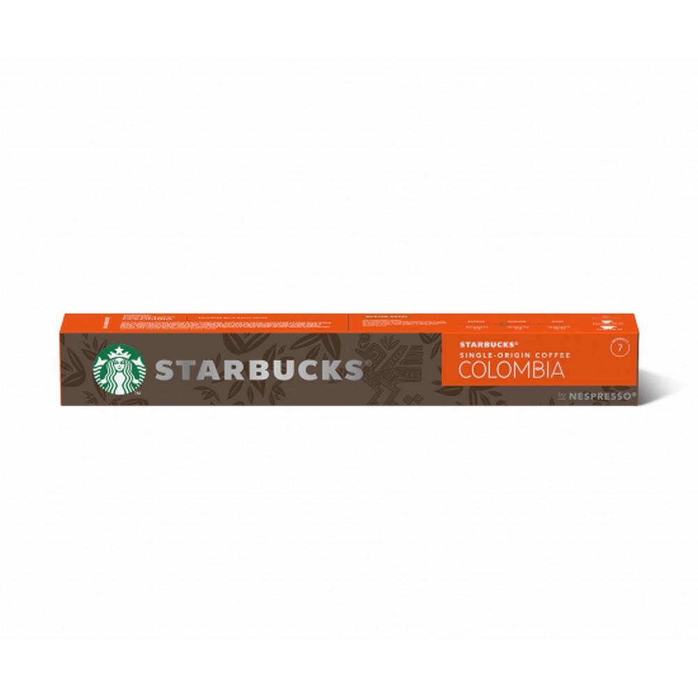 ESTUCHE STARBUCKS NESPRESSO NESCAFE COLOMBIA 12 CAPSULAS