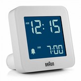 RELOJ DESPERTADOR BRAUN BNC09WH DIGITAL BLANCO