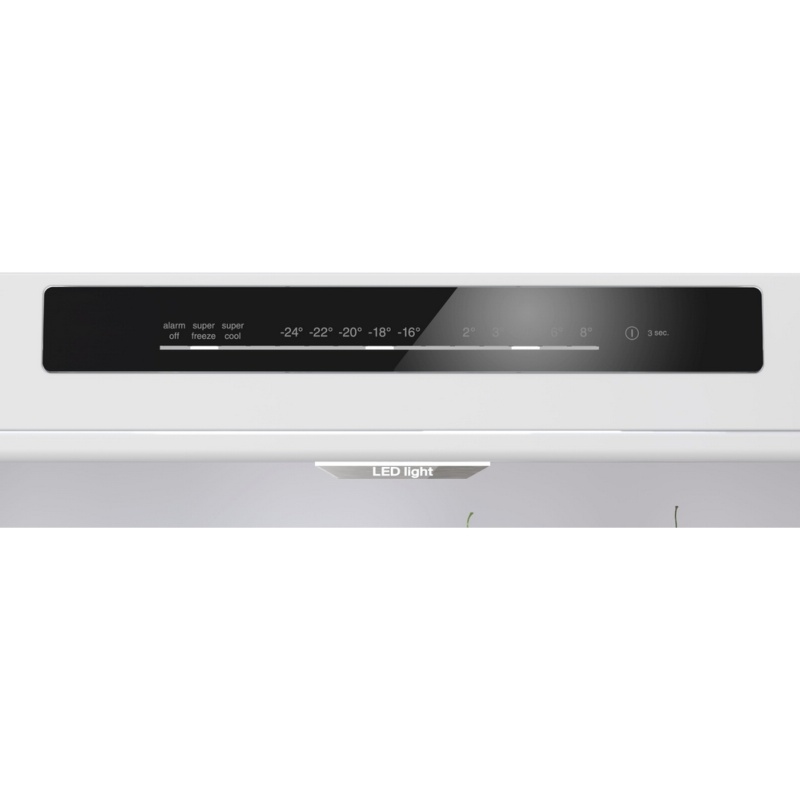 FRIGORIFICO COMBI NO FROST INOX ANTRACITA ANCHO 70 cm BOSCH KGN49OCAF 7