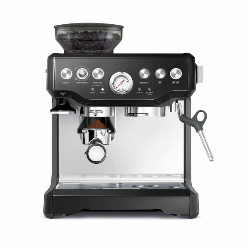 CAFETERA EXPRESS DE BRAZO CON MOLINILLO INTEGRADO SAGE SES875BKS BARISTA