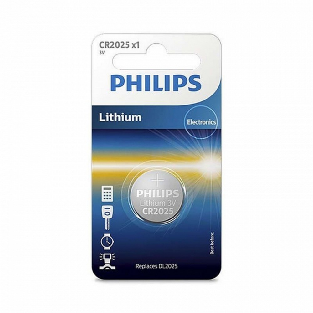 PILA PHILIPS LITHIUM CR2025 3V 1 BLISTER - Ítem
