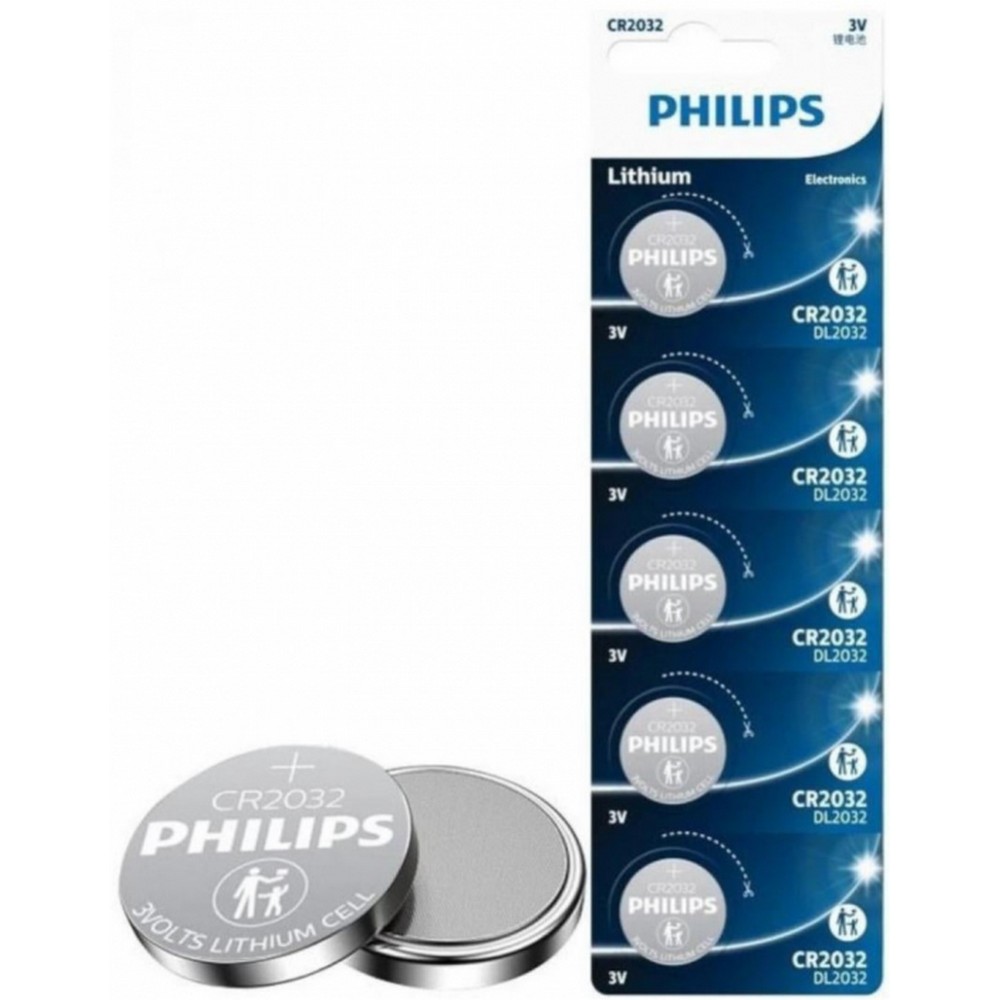 PILA PHILIPS LITHIUM 5xCR2032 3V 1 BLISTER - Ítem