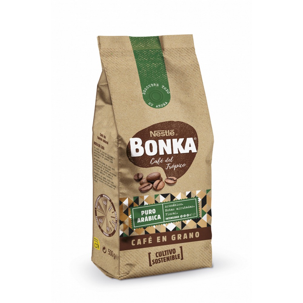 CAFE EN GRANO BONKA 500 gr. ARABICA