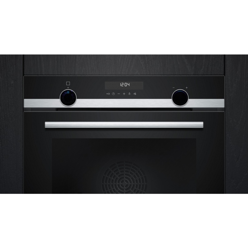 HORNO MULTIFUNCION PIROLITICO CRISTAL NEGRO-INOX SIEMENS HB578GFS7