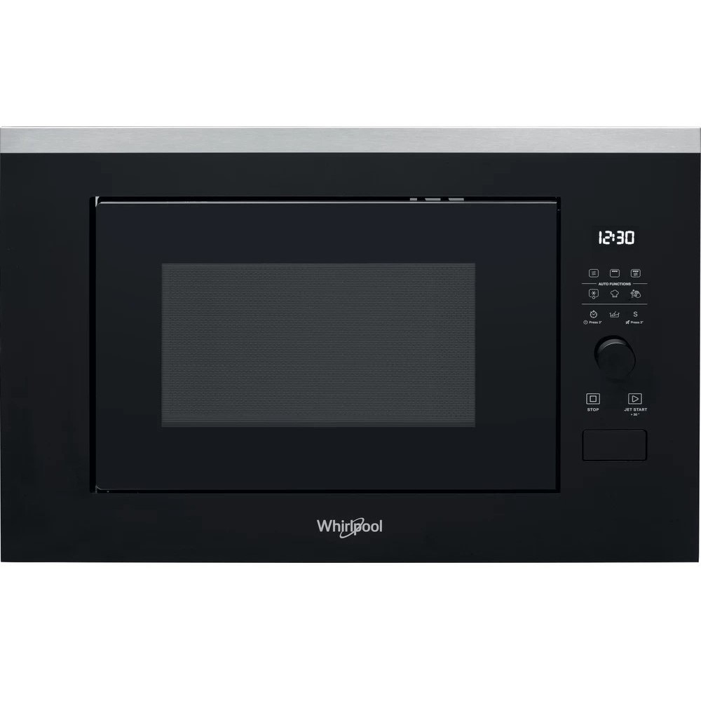 MICROONDAS INTEGRABLE 25 litros NEGRO-INOX WHIRLPOOL WMF250G