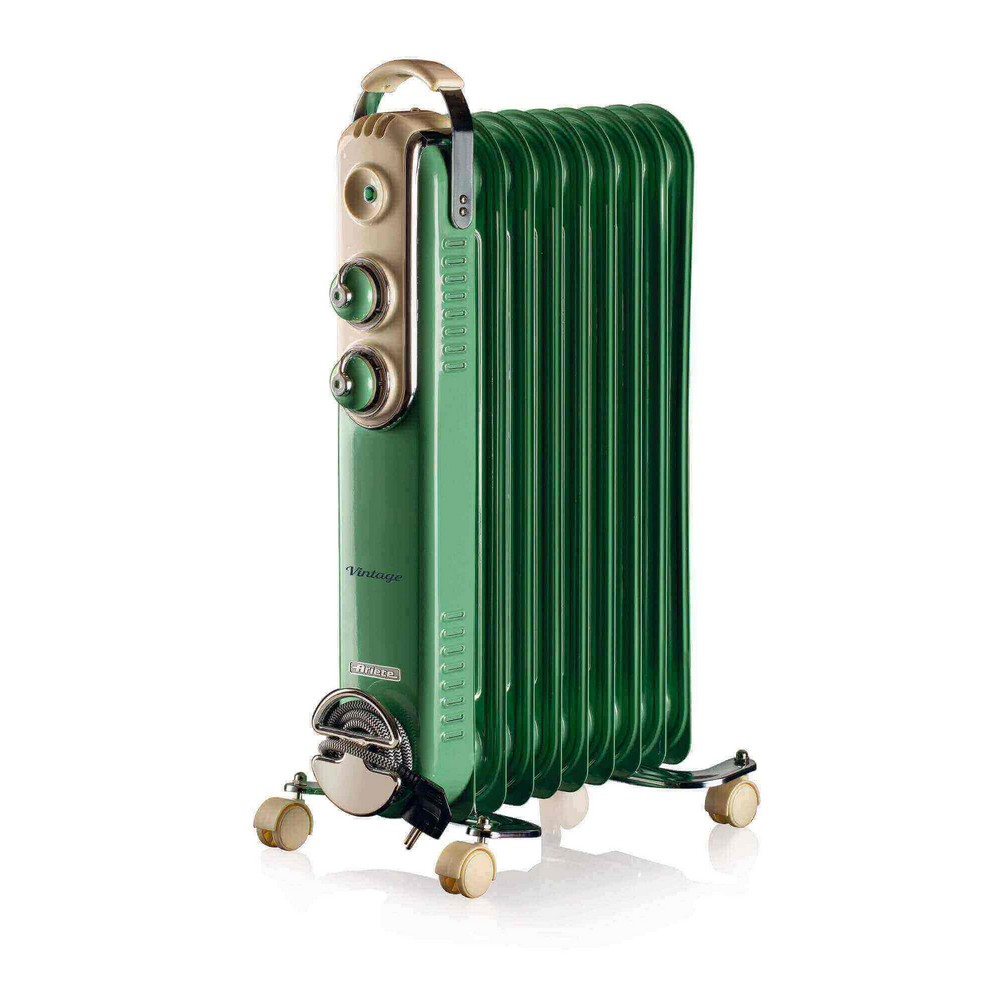 RADIADOR DE ACEITE 2000 w VINTAGE VERDE ARIETE 838/04