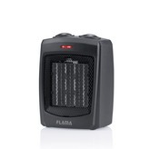 CALEFACTOR CERAMICO 1500 w NEGRO FLAMA 2317FL