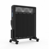 RADIADOR DE MICA 2000 w CON WIFI NEGRO UNIVERSALBLUE 4020B