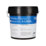 PINTURA PLASTICA MATE INTERIOR BLANCA 4L EDM